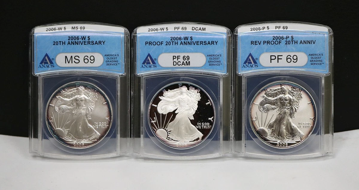 2006 Silver Eagle Anniversary Set for sale | eBay