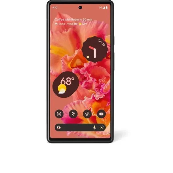 Google Pixel 6 128Go Noir : Le smartphone idéal pour le vlogging quotidien
