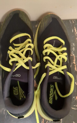 Brooks Catamount Trail men’s Size 8.5 Gray/Neon Yellow Running Shoes 1103521D013 Brooks Men main image 2