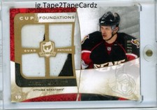 2008-09 Upper Deck The Cup Foundations Quad Patch /10 Jason Spezza