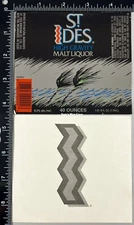 St. Ides High Gravity Malt Liquor Label - WISCONSIN