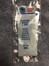 NOS WALD COASTER BRAKE ARM STRAP WITH HARDWARE IN ORIGINAL UNOPEN PACKAGE