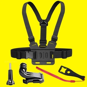 Harnais de poitrine Support de sangle Accessoires Ajustement réglable GoPro Caméras Android