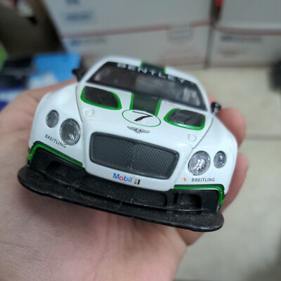 Metal Speed Zone 1:32 Bentley Continental GT3 #7 Race Car Diecast