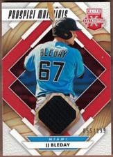 2020 ELITE EXTRA EDITION PROSPECT MATERIALS ORANGE JJ BLEDAY #055/199