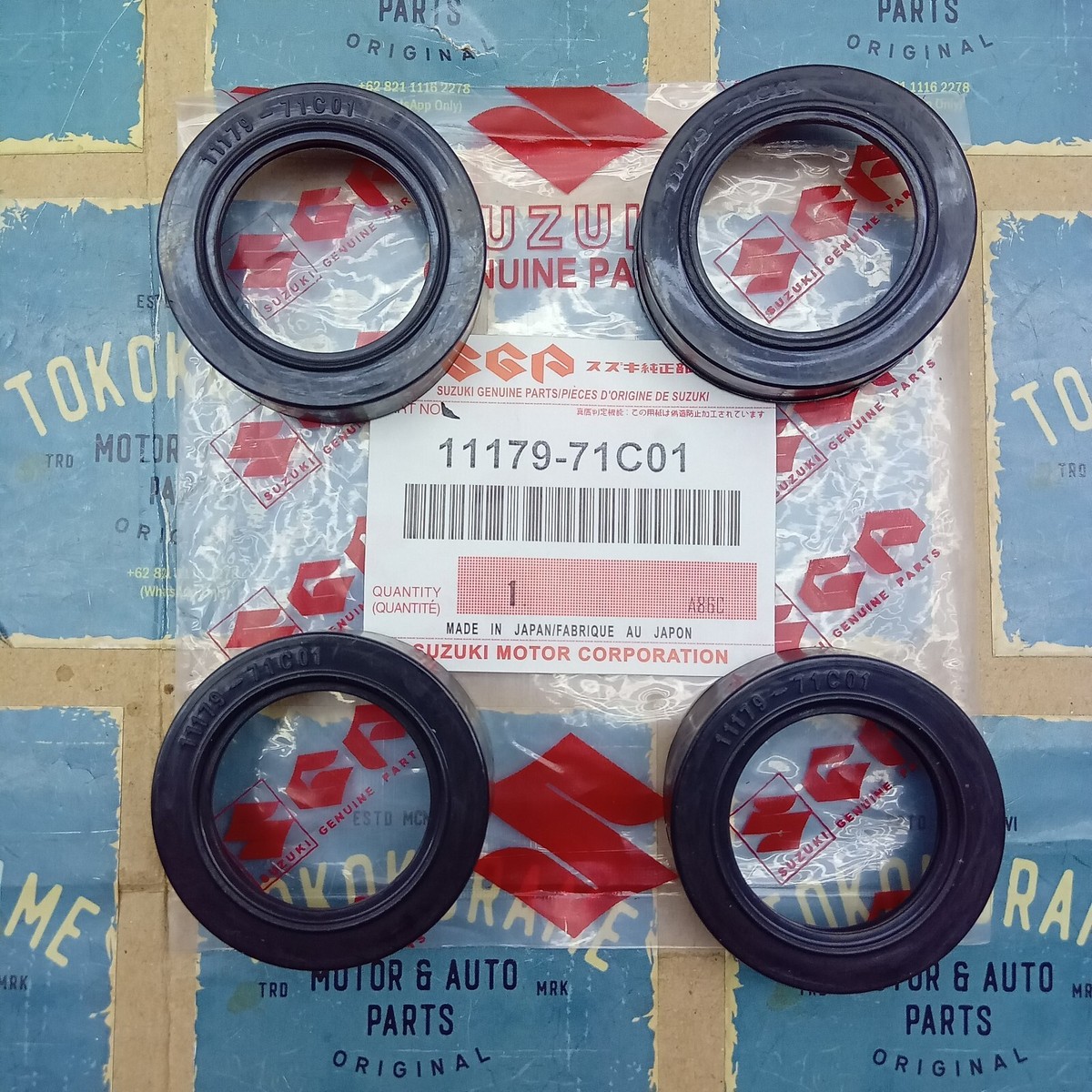 Fits For Suzuki APV Futura Baleno 1.6 11179-71C01 Spark Plug Seal