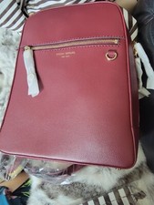 Brand New Henri Bendel Bowery Backpack OxBlood Leather Designer
