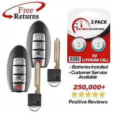 2 Remote Keyless Entry Smart Fob Remote Replacement For Nissan 4b (CWTWB1U787)