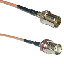 RG316 DVB TV Pal Male to BNC FEMALE SM BULKHEAD RF Cable Rapid-SHIP LOT