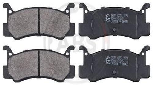 Original A.B.S. Brake Pad Set Disc Brake 36607 for Daihatsu Mazda