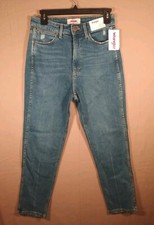 Wrangler High-Rise Vintage Taper Jeans Women  s Size 6/28 Retro Faded Stretch NWT