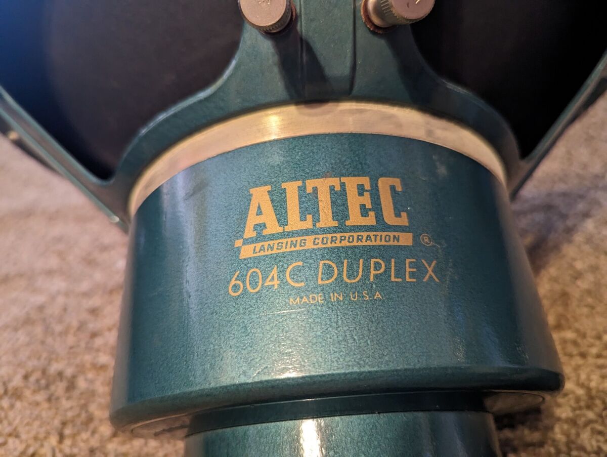 altec lansing 604C Duplex and N-1600-B Dividing Network | eBay altec lansing 604C Duplex and N-1600-B Dividing Network | eBay
