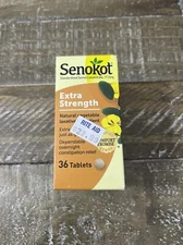 Senokot Extra Strength Natural vegetable Laxative 1 Blt 36 Count