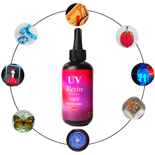 Zoncolor Epoxy UV Light Resin Kit Supplies Crystal Clear Jewelry Necklace Kits for sale online