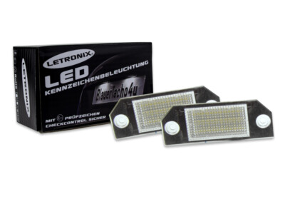 24 SMD LED Nummernschildbeleuchtung Modul Ford C-Max ab 03 E-Prüfzeichen