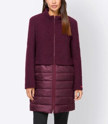 Mode von Heine Damen Mantel Jacke Winterjacke burgund Gr. 40 NEU