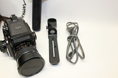 Mamiya M645 Super + SEKOR C 45mm F2.8 N + Sunpak Flasher Tested | eBay
