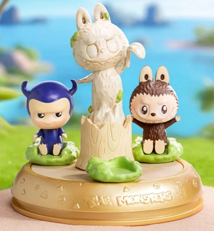 Pop Mart Blind Box - The Monsters Labubu Playing Games Scene