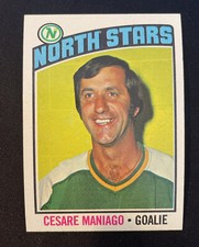 Cesare Maniago 1976 Topps #240 NM+ North Stars