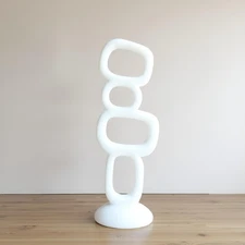 14'' Abstract Decorative Sculpture Ornament, Modern Art Statue Table Decor wi...