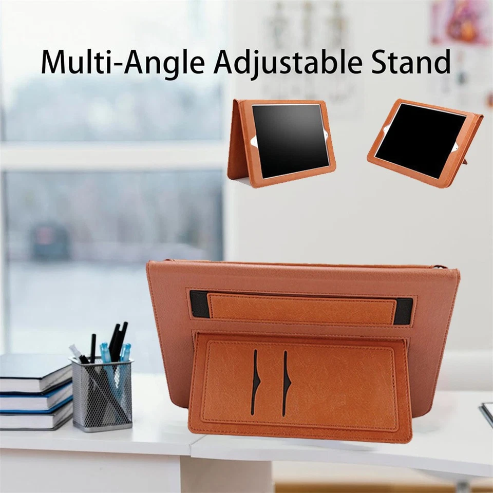 Leather Shockproof Smart Case For iPad A16 11 10 9 8 7 6 5 Gen Air Pro Mini - Image 4 of 4