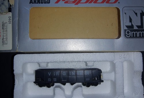 Arnold  0401 4-achsiger Selbstentladewagen der "VIRGINIAN" in OVP; N | Condition: Neu