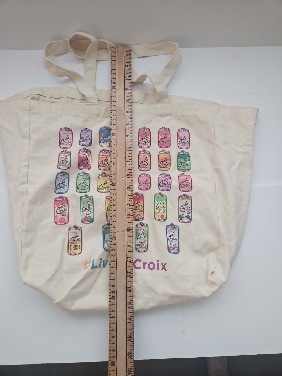 La Croix Tote Bag Featuring 31 Flavors New View 3