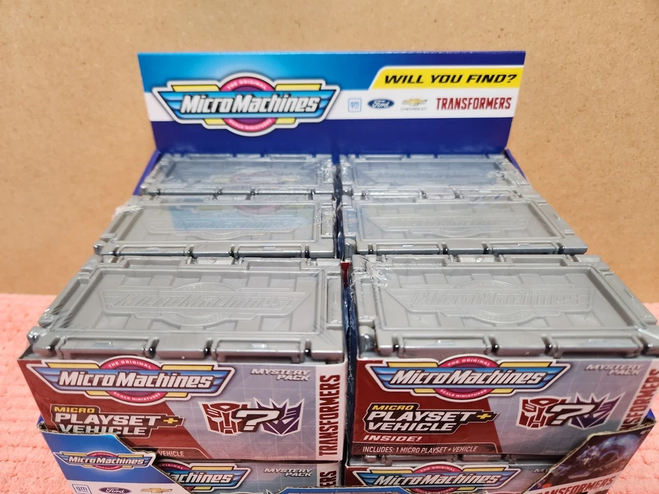 2023 Micro Machines Transformers Mystery Vehicle Pack Series 2 COMPLETE Case 12 - Image 2 of 4