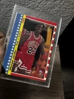 1987 Fleer Sticker Card Michael Jordan #2 NBA Bulls