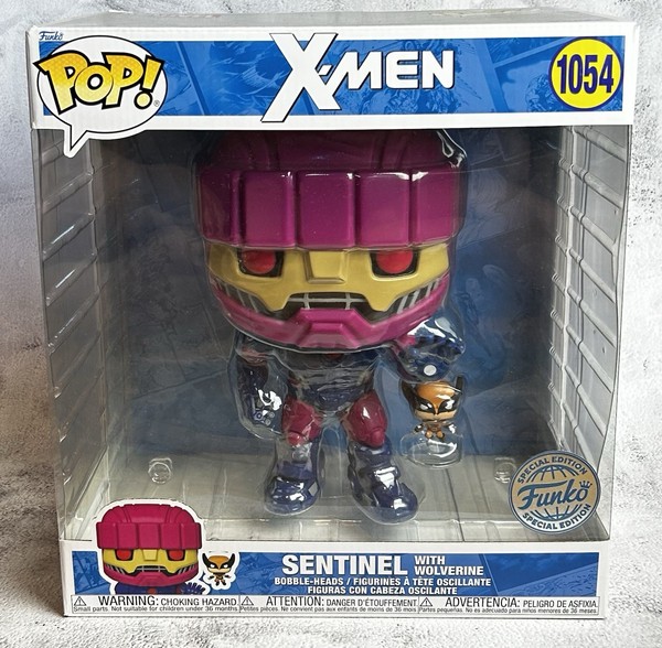 Funko Jumbo Pop! 1054 Sentinel With Mini Wolverine X-Men 2022 Special Editionovp-image