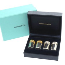 AUTHENTIC TIFFANY Co. Spice case set seasoning container salt  pepper Silver925