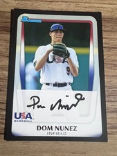 2011 Dom Nunez-Bowman Chrome Draft Prospects #BDPP102