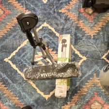 Vivitar VIV-VPT1250-NOC Tripod Adjustable Legs Quick Release Carry Case