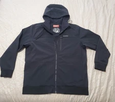 Simms Men's XXL Rogue Fleece Hoody Black Full Zip Jacket Frying Pan Canyon Ranch