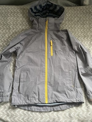 Trespass grau Kinder wasserdicht winddicht TP50 gefüttert Kapuze Jacke Alter 9-10 #4