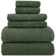 YTYC 29x59 Inch Bath Towels Set of 6 Large, Super Soft Lint Free Lightweight ...