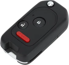 X AUTOHAUX Key Shell Case Keyless Entry Remote Fob Replacement Black 