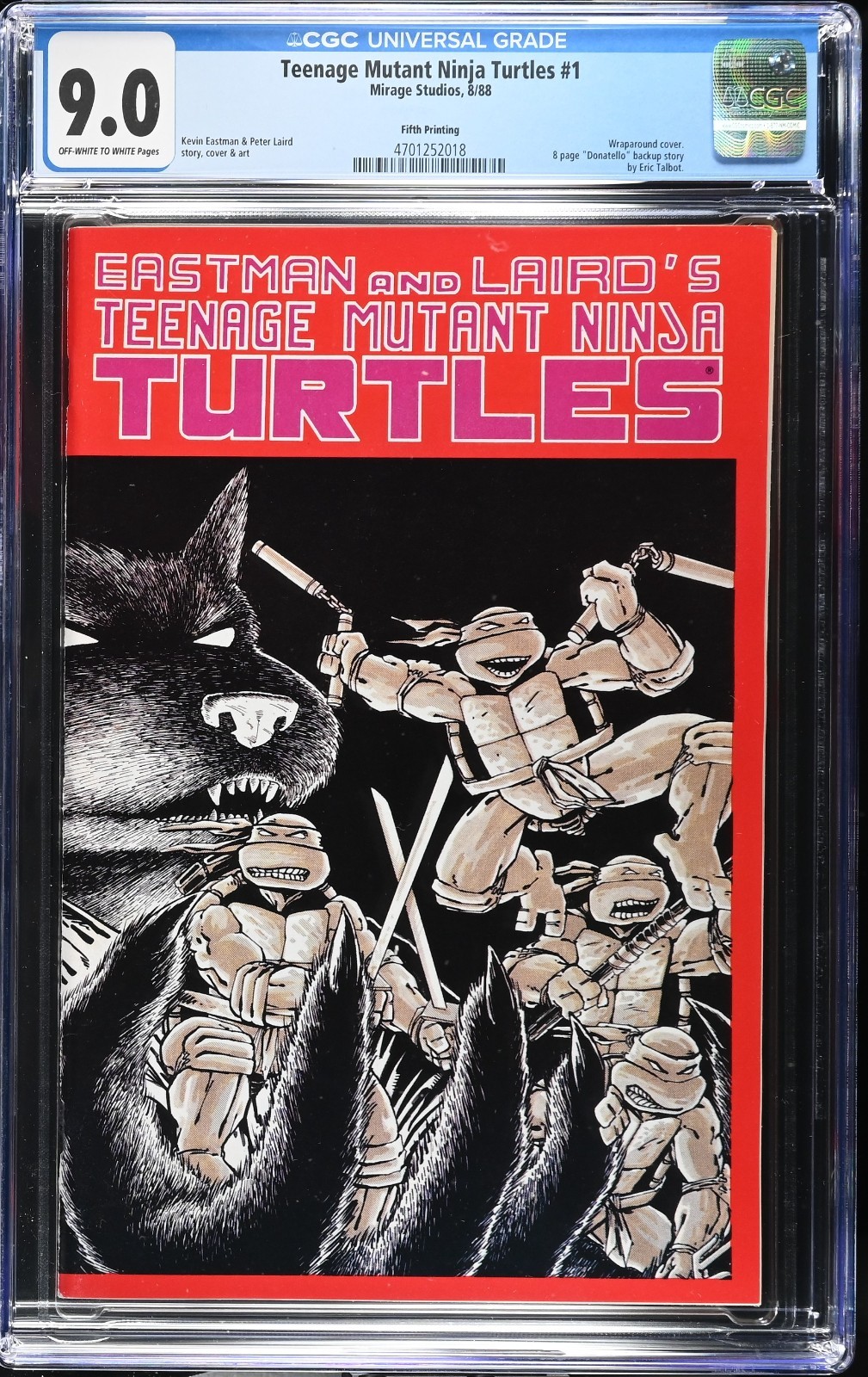 Teenage Mutant Ninja Turtles #1 (5th Printing) Value - GoCollect