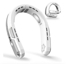 Portable Neck Fan, 6000mAh Battery Neck Fan Rechargeable