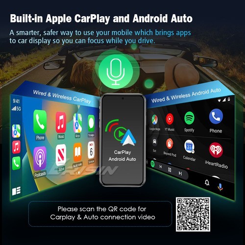 12,3" 128GB Android 14 Autoradio GPS DAB+4G CarPlay iDrive BMW X3 F25 X4 F26 NBT - Bild 5 von 22