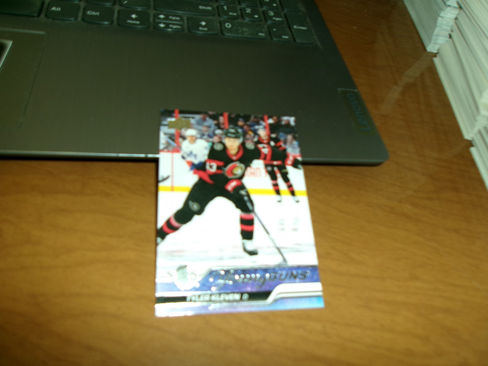 2023-24 UPPER DECK YOUNG GUNS # 235- TYLER KLEVEN- OTTAWA