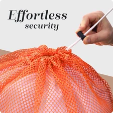 Mesh XL Laundry Bag - Large 24" x 36" - Durable, Machine Washable with Secure...