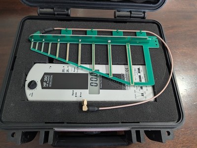 Gigahertz Solutions HF35C RF Microwave Radio Frequency Meter + DG-20 Attenuator