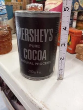 Vintage RARE FORMULA Hershey's Pure Cocoa  POWDER Natural Process  7 oz Tin Can