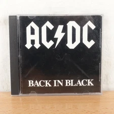 AC/DC Back in Black CD 1980 Atlantic - Fast Combined Shipping