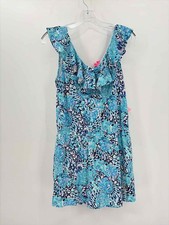Pre-Owned Lilly Pulitzer Blue Size Small Sleeveless Romper