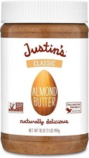  Free Duty Tax Justin's Classic Almond Butter, Only Two Ingredients, No Sti
