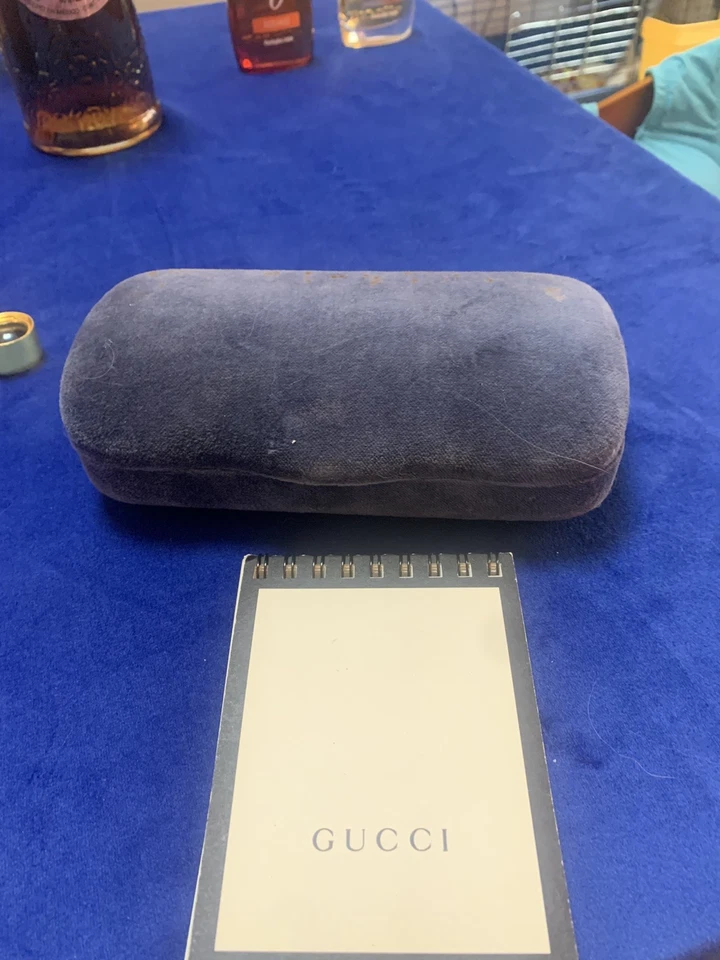 GUCCI CUSTODIA OCCHIALI VINTAGE E BLOCK NOTES - Immagine 4 di 4