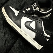 Size 2.5y - Nike Dunk Low Black White - CW1588-100