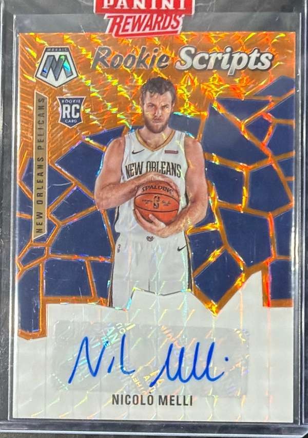 2019-20 Panini Mosaic - Rookie Scripts #RS-NML Nicolo Melli Mint
